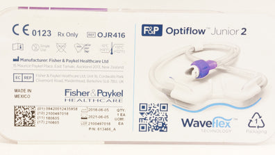 Fisher&Paykel OJR416 WaveFlex Optiflow Junior 2 Nasal Cannula, L (x)